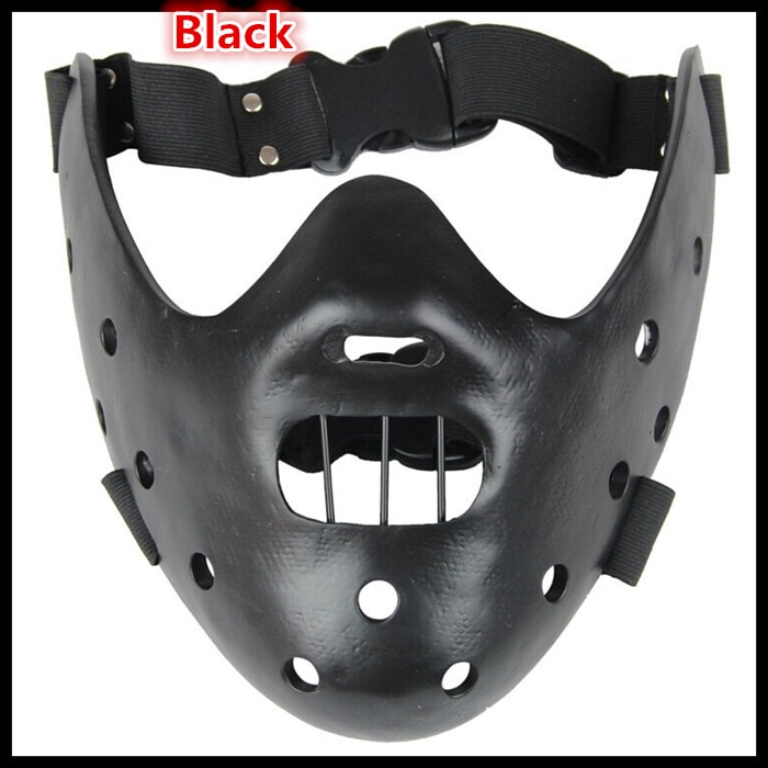  Ƽ ڽ  ѴϹ    ũ  ҷ ũ   Ƽ /Free shipping Party Cosplay Silence of the Lambs Hannibal Lecter Resin Mask Craft Halloween C
